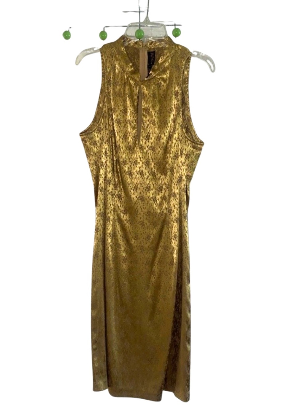 GOLD MIDI DRESS ✨